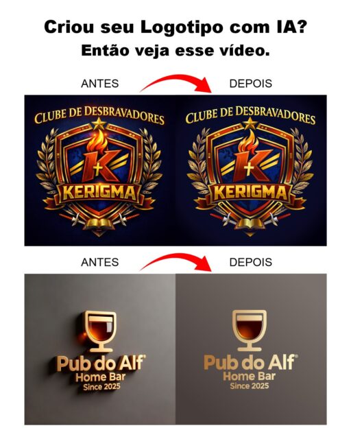 Criou seu logotipo com Inteligência Artificial?

A imagem pode estar bonita, mas isso não significa que ela está pronta para uso profissional.

Muitas vezes, para impressão, fachadas, uniformes e materiais gráficos, é necessário ter o arquivo vetorial do logotipo.

Nós transformamos sua imagem em um arquivo vetorial profissional, pronto para qualquer aplicação.

Chame no WhatsApp e solicite seu orçamento.

#InteligenciaArtificial #LogoIA #Vetorização #LogoVetorial #ArquivoVetorial #DesignGráfico #IdentidadeVisual #ComunicaçãoVisual #Logotipo