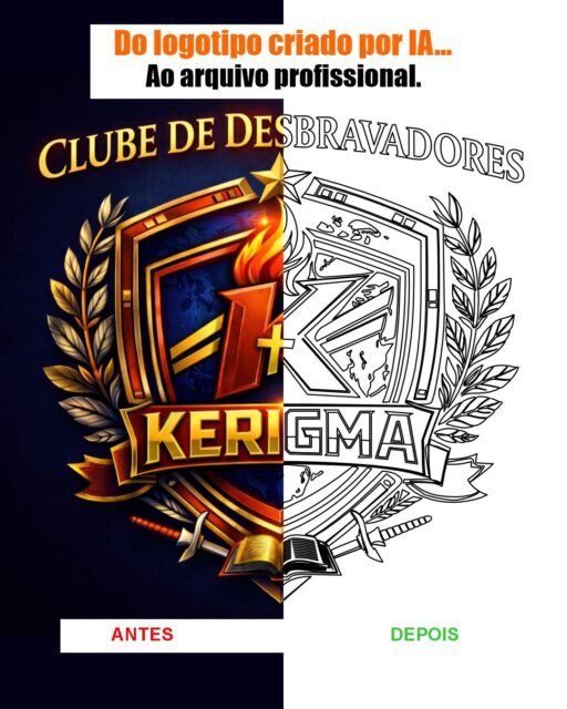 Mais um projeto de vetorização concluído! 👏

Este logotipo apresentava diversos efeitos e detalhes, tornando a vetorização um trabalho que exigiu atenção em cada elemento.

Ao contrário do que muitos imaginam, uma vetorização de qualidade não é feita com apenas um clique. Cada detalhe é redesenhado manualmente para preservar as características do logotipo e garantir um resultado limpo e profissional.

O resultado foi um arquivo vetorial pronto para impressão e para utilização em diferentes aplicações, sem perda de qualidade.

Se você possui apenas uma imagem do seu logotipo e deseja transformá-la em um arquivo profissional, entre em contato e solicite seu orçamento.

📲 Envie seu logotipo para uma análise.

#vetorização #vetorizaçãodelogotipo #logovetorial #designgráfico #identidadevisual #comunicaçãovisual #empreendedorismo