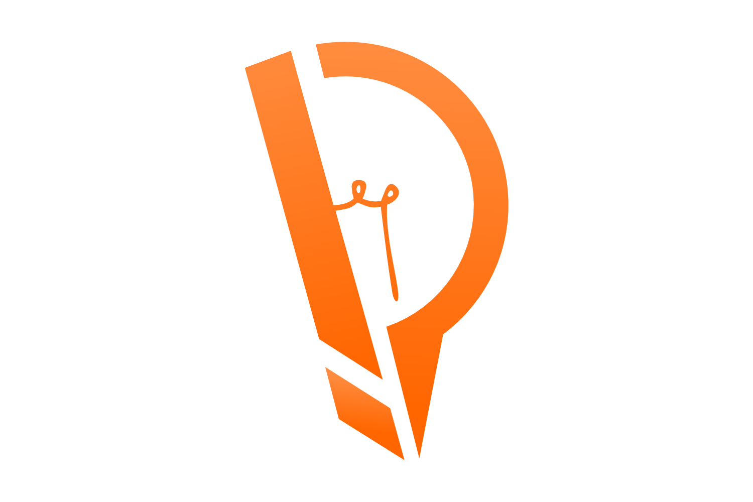 Logotipo Id Criações, alta qualidade depois de ser vetorizado.